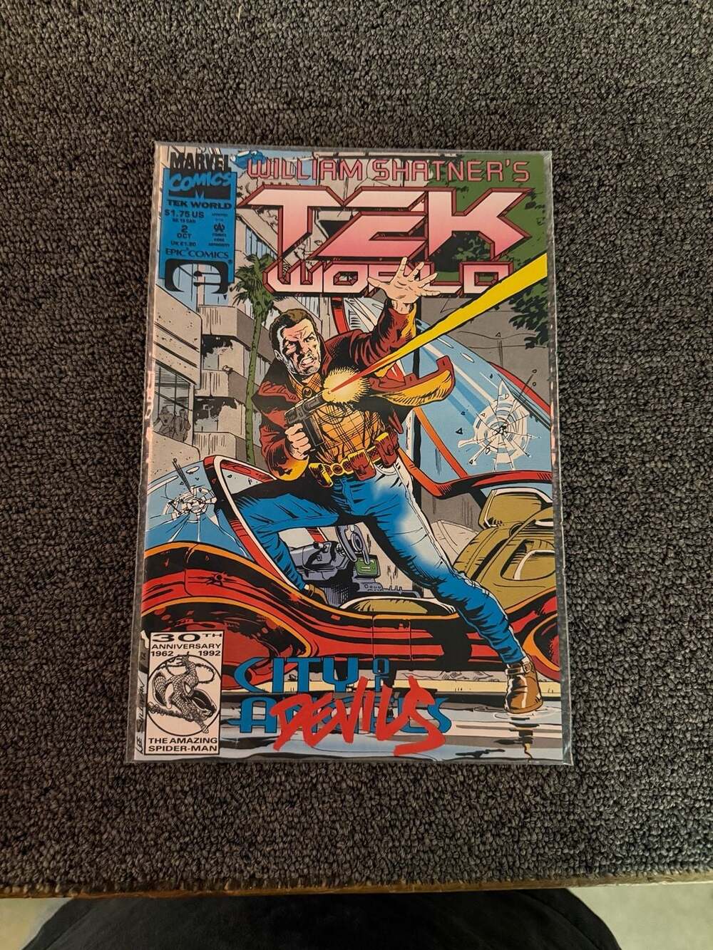 Marvel Comics William Shatner's Tek World #2 City of Devils Comic Book